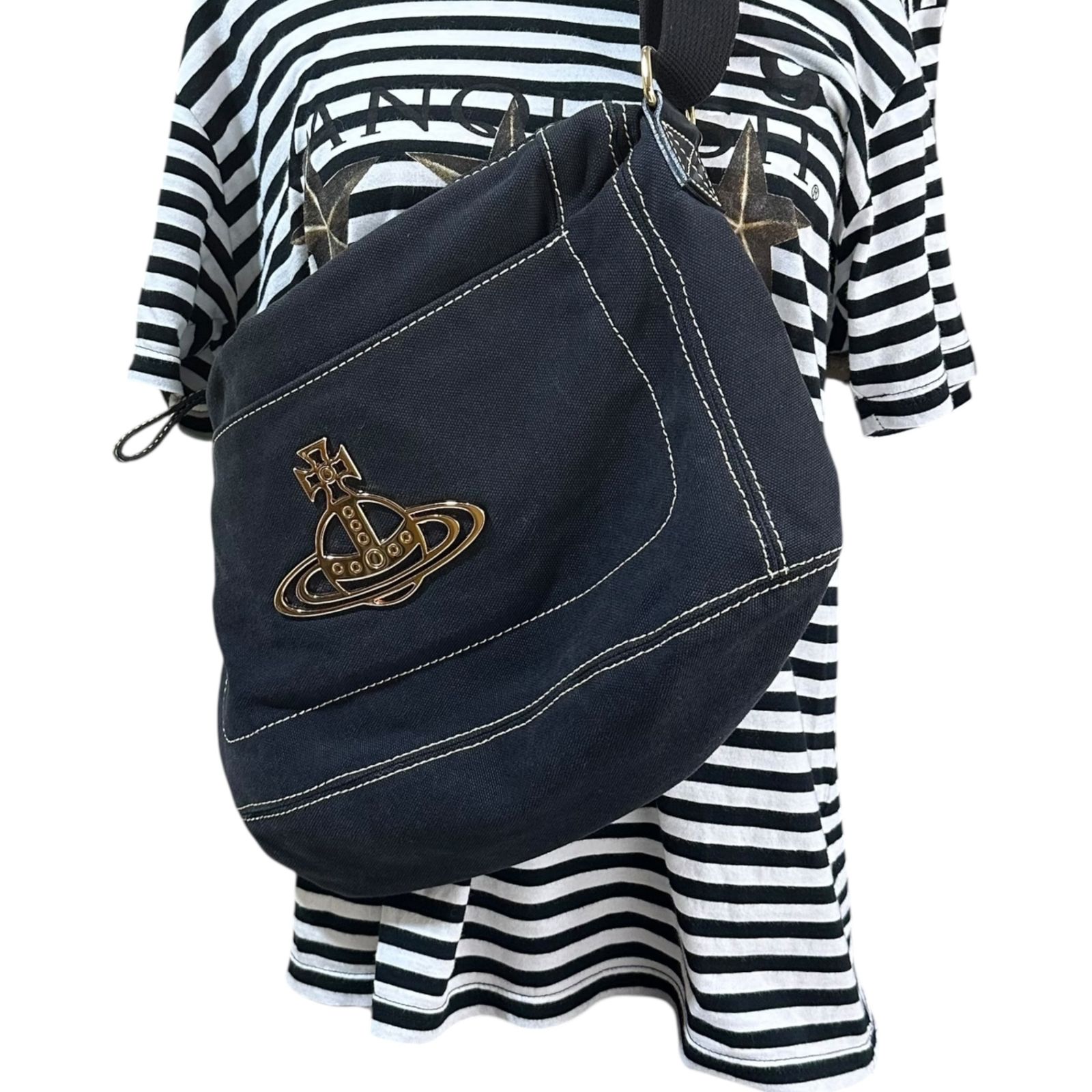 ヴィヴィアン DEBBIE オーブレトロ largeショルダーバッグ Vivienne Westwood ACCESSORIES(ヴィヴィアンウエストウッド