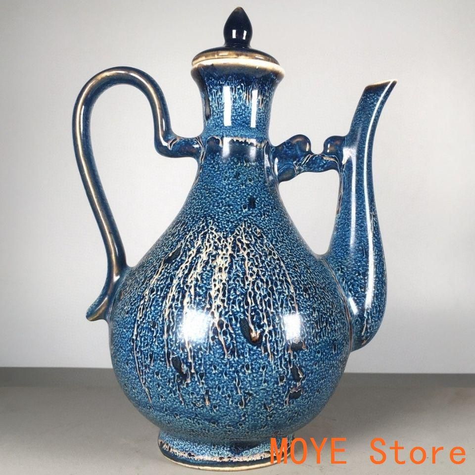 中国明清朝 の鈞窯瓶　中国骨董　古美術　唐物　中国美術品　青磁 ★ 江戸骨董 中国明清朝 の鈞窯瓶 中国骨董 古美術 唐物 中国美術品