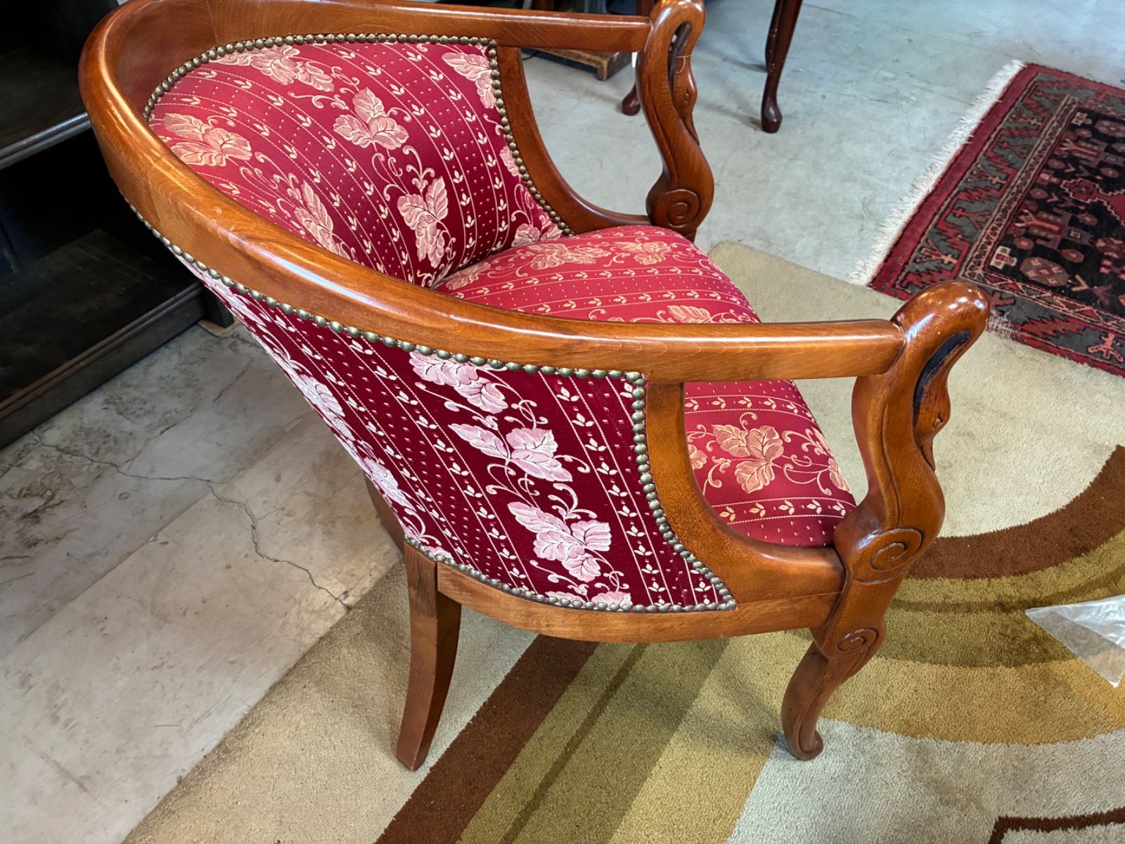 （2/2）英国 イギリス アーコール社 ビンテージ ハイバックチェア ※i4※ 2/2）英国 イギリス アーコール社 ビンテージ ハイバックチェア ※i4