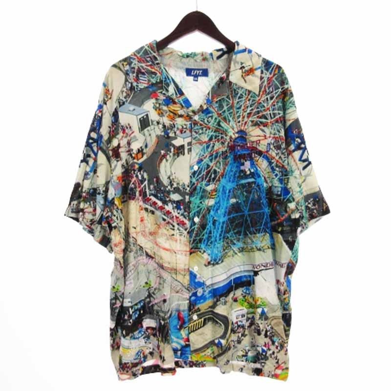 ラファイエット Lafayette LFYT OLD NEW YORK S/S SHIRT 90s