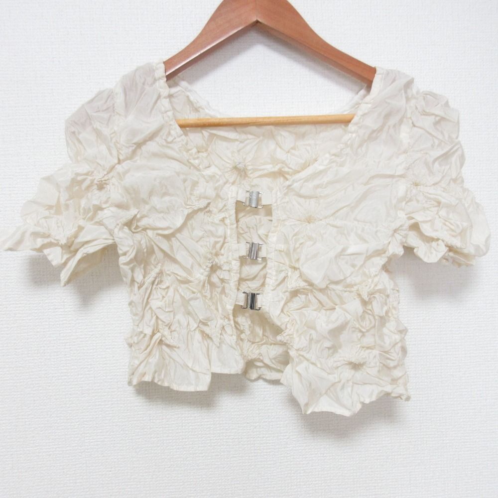 美品 JOSE MOON ジョゼムーン ARIMATSUSHIBORI 2WAY TOPS GROSSY