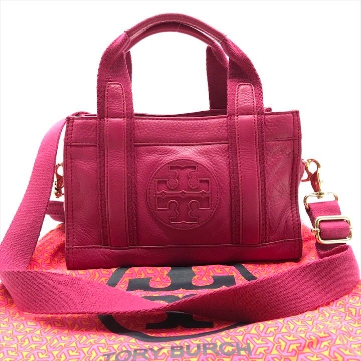 良品 TORY BURCH トリーバーチ レザー 2WAY 斜め掛け ハンド  