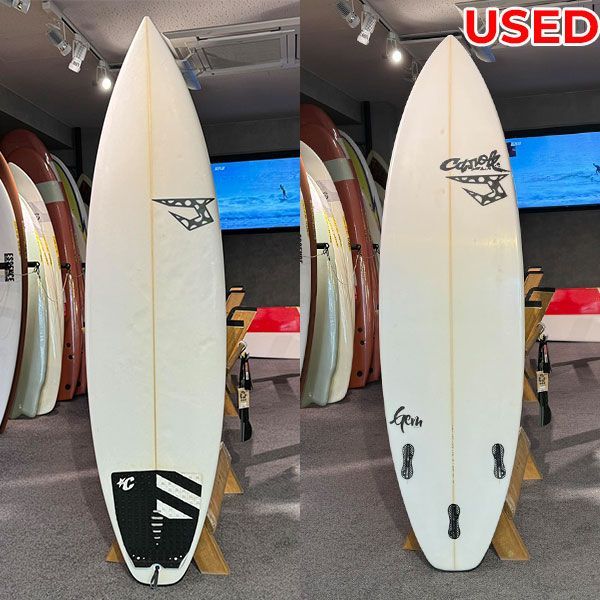 【中古】JUSTICE ジャスティス GEM ジェム 5’11 28L FCS2