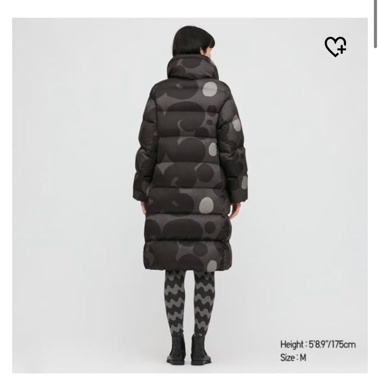 ユニクロ　マリメッコ　marimekko ダウン　150cm 新品　完売 marimekko - マリメッコ ユニクロ ダウン 140 新品未使用の通販 by