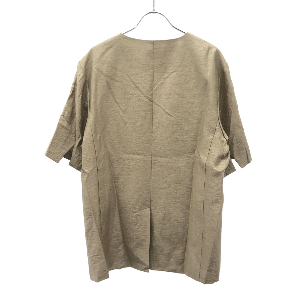 Margaux Vintage ノーカラージャケット F 黒 MARGAUX VINTAGE（マルゴーヴィンテージ）