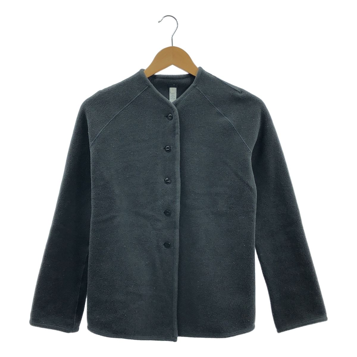 dosa | ドーサ | fitted cardigan フリース カーディガン ジャケット | 1 | グレー | レディース