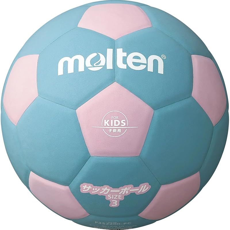 モルテン(molten) サッカーボール サッカー2200 軽量3号 ピンク×シアン F3S2200-PC 0