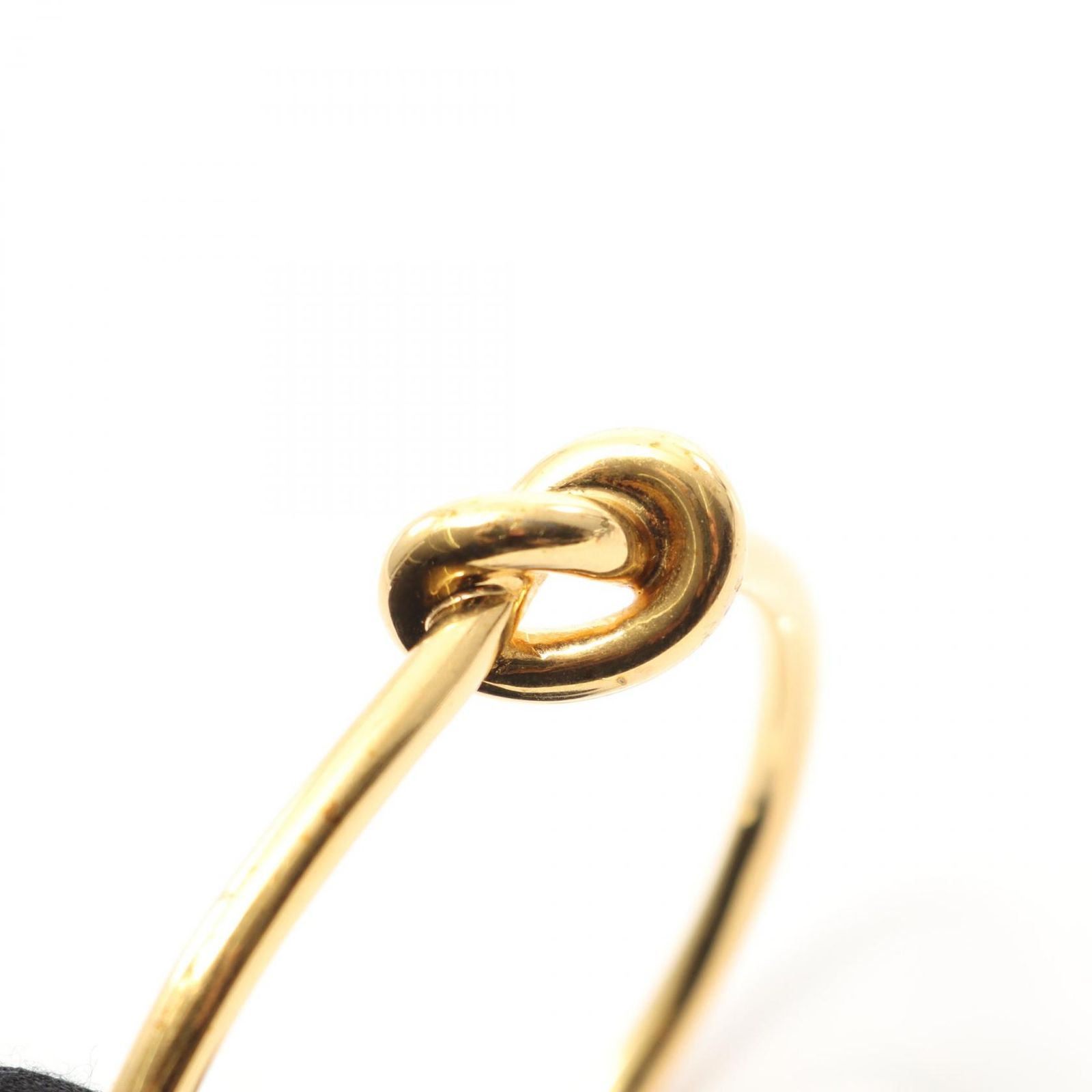 CELINE ノット エクストラシンブレスレット / ゴールド CELINE＊ノット エクストラシンブレスレット オープン バングル