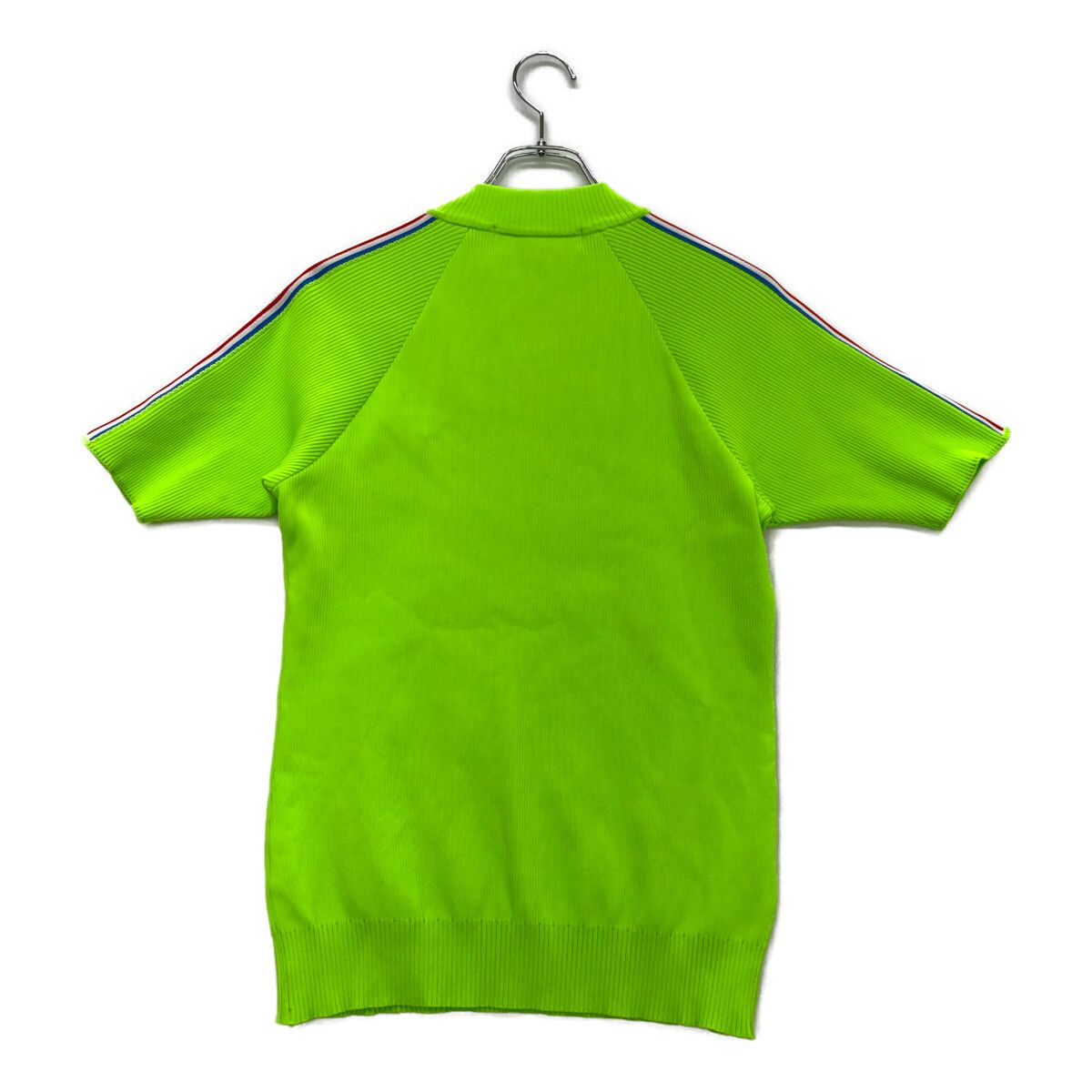 coco 中古 ディセンバーメイ DECEMBERMAY メンズ 半袖シャツ M 蛍光黄緑 ネオンカラー ニット 中古 メンズ ディセンバーメイ DECEMBERMAY 半袖シャツ M 蛍光黄