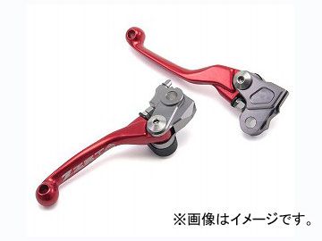 2輪 ZETA ピボットレバーセット レッド ZE44-2103 JAN：4547836181801 スズキ RMZ250 2004年