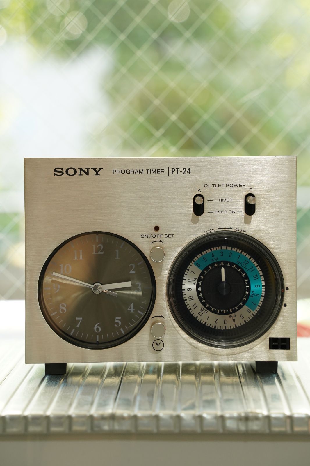 昭和レトロ　手巻きRhythm INTERVAL TIMER 稼動品 昭和レトロ 1970s-1980s 】SONY Program Timer PT-24