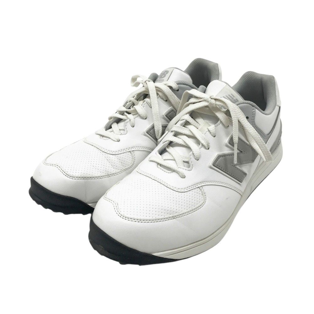 NEW BALANCE GOLF ニューバランス 2025年モデル UGS574 ゴルフシューズ スパイクレス スニーカー  ホワイト系 29 [240101456023] ゴルフウェア メンズ ストスト NEW BALANCE GOLF ニューバランス 2025年モデル UGS574 ゴルフ
