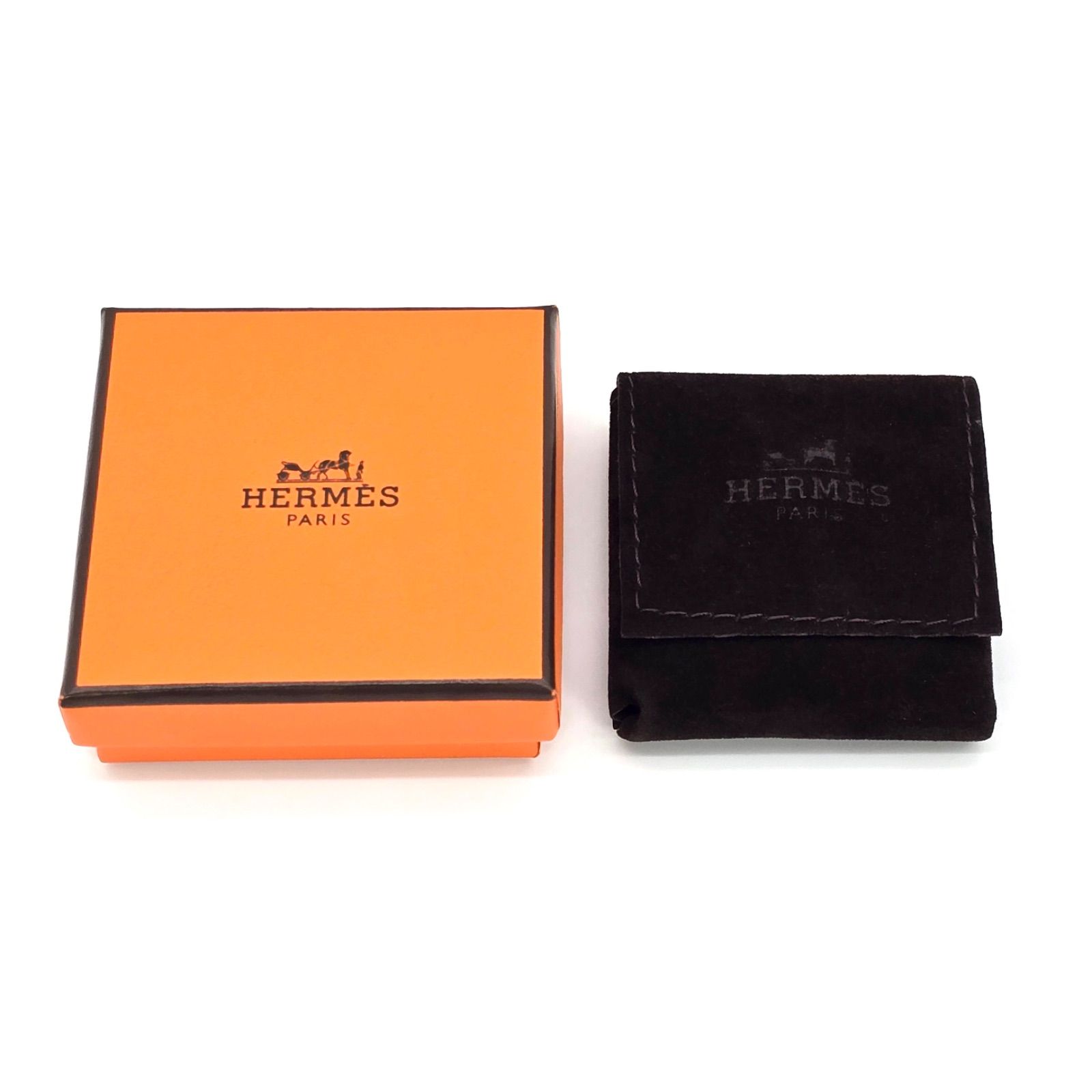 HERMES エルメス オランプ PM リング M 約14号 エトゥープ