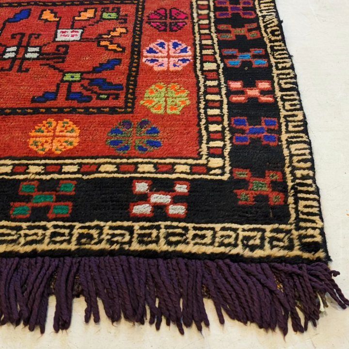 1990年代 ヴィンテージラグ アフガニスタン vintage rug 【公式通販】