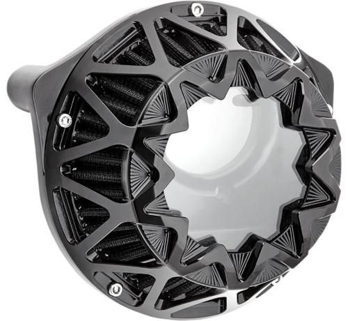 CROSS FIRE エアークリーナーキット オールブラック 2025年以降ソフテイルモデル、2023年以降FLHXSE、FLTRXSE、2024年以降FLHX/U、FLTRX/STSE