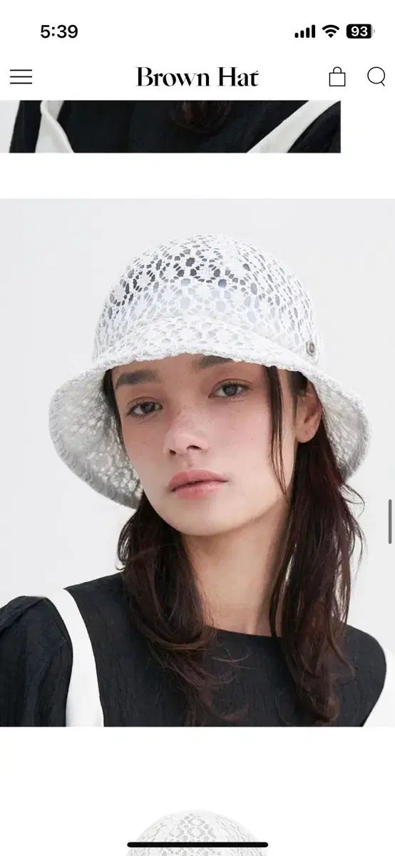 ブラウンハット Brown hat ヒョナハット 20 1万ウォン