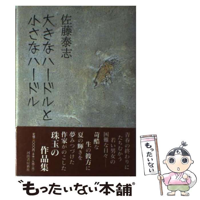 【中古】 大きなハードルと小さなハードル / 佐藤 泰志 / 河出書房新社