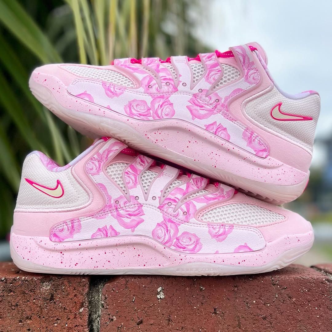 NIKE KD 18 EP AUNT PEARL ナイキ ケーディ 18 ケビン デュラント MEN S pearl pink laser fuchsia-tulip pink HV1999-600