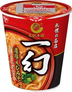 【販路限定品】日清食品 札幌 えびそば一幻 濃厚えびみそ ×12個