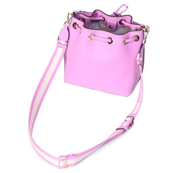 ケイトスペード かごバッグ ハンドバッグ 腕掛け レザー 内布巾着