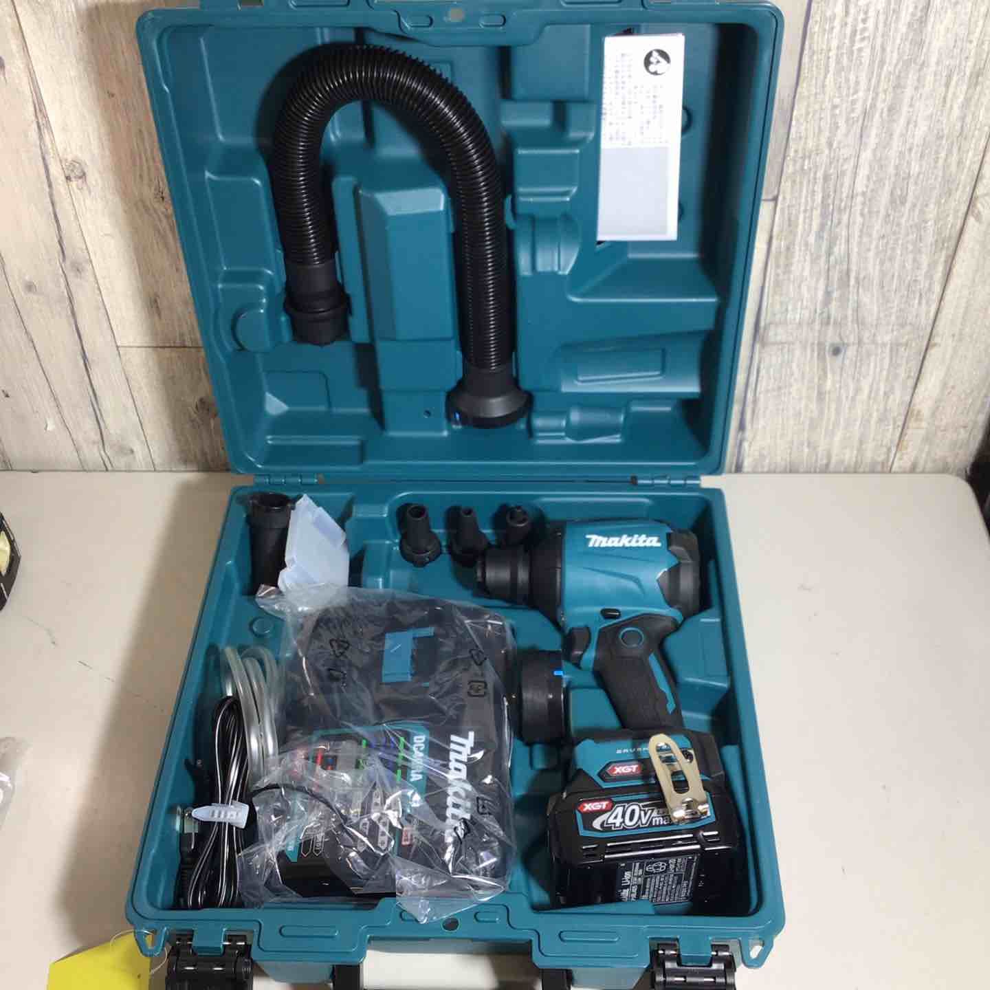 未使用品】 マキタ makita コードレスエアダスタ AS001GRD バッテリー 