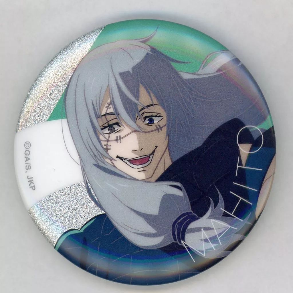 呪術廻戦　真人　缶バッジ　じゅじゅフェス 中古】バッジ・ビンズ 真人 「呪術廻戦 じゅじゅフェス 2024
