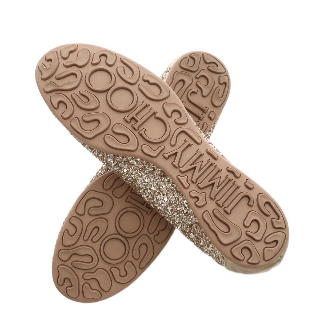 ジミーチュウ JIMMY CHOO バレエシューズ フラットシューズ
