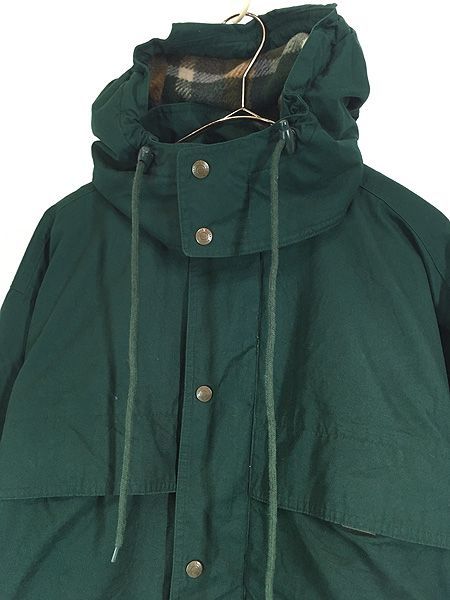 古着 90s Eddie Bauer チェック ウール ライナー 2way アウトドア