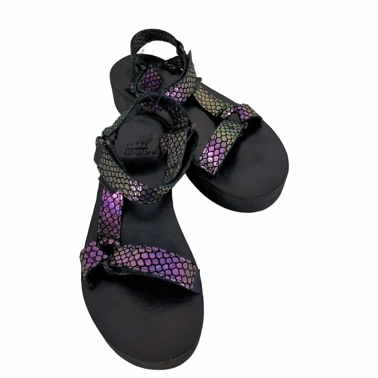 テバ Teva Flatform Universal Iridescent レディース メルカリ