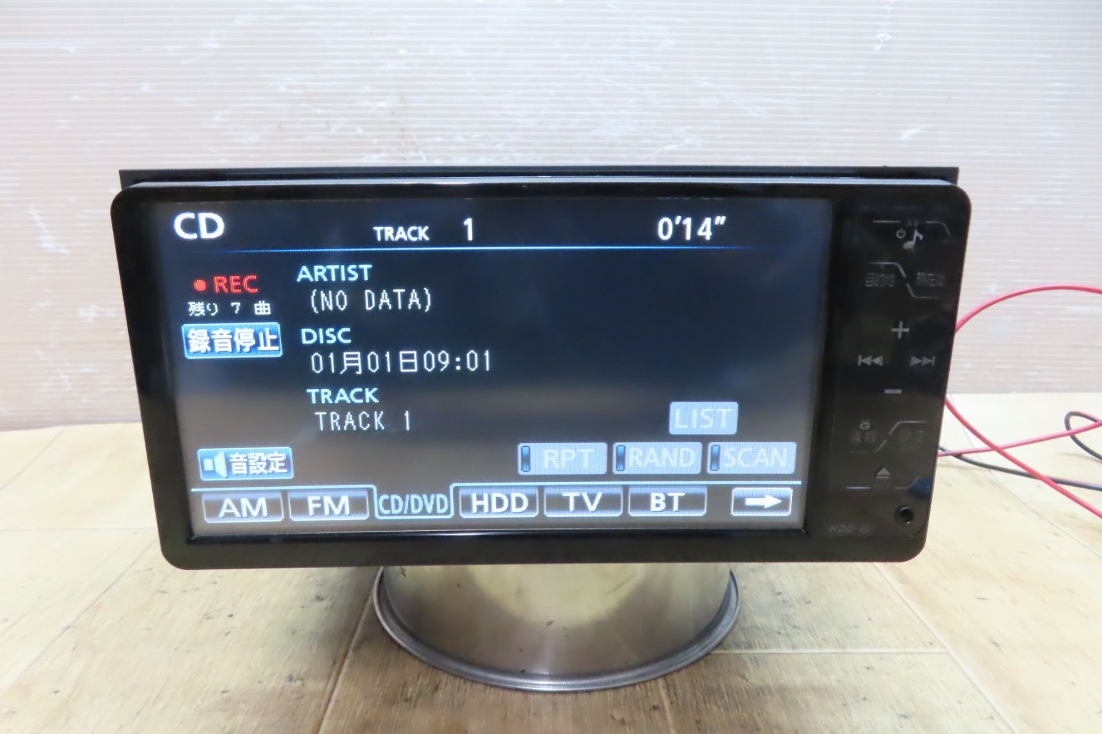 地デジTVフルセグ|Bluetooth内蔵 CD