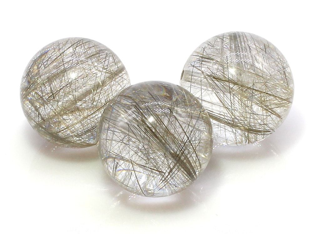 1粒売り シルバールチルクォーツ 15mm パワーストーン バラ売り セール