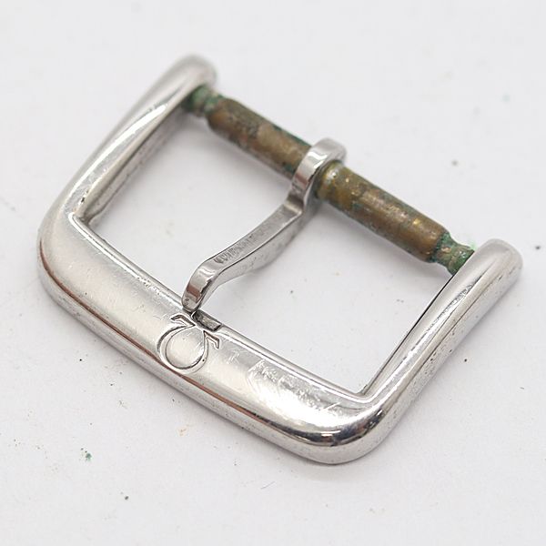 美品 オメガ 純正ベルト シルバーカラー 12ｍｍ用 レディース腕時計 OMEGA用品⑪OMEGA オメガ 純正 STAINLESS STEEL メタルベルト