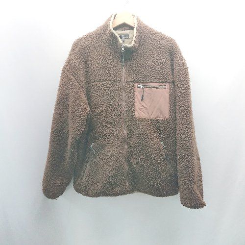 もこもこ ◇ ZIP FIVE フロントファスナー 胸ポケット もこもこ カジュアル 長袖