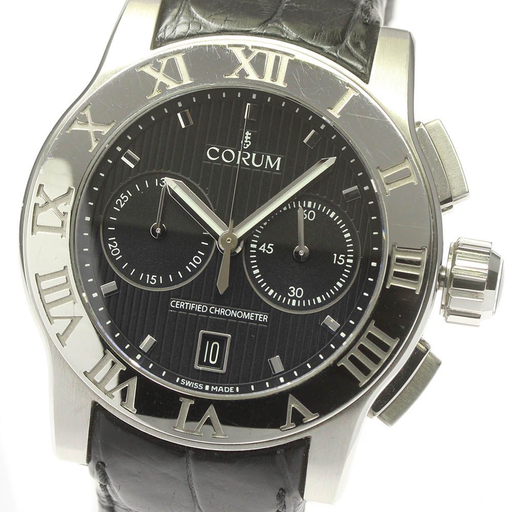 コルム CORUM 02.0012 ロムロス クロノグラフ デイト 自動巻き