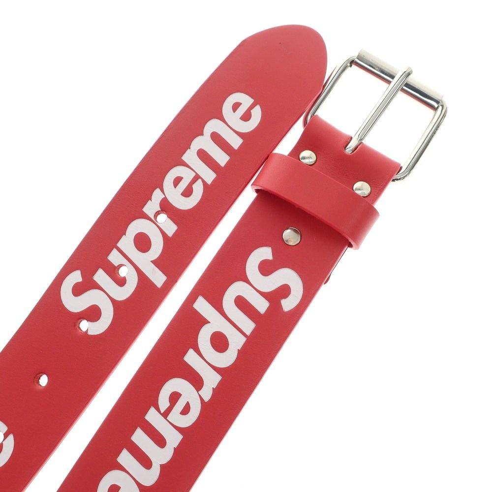 中古】シュプリーム Supreme Repeat Leather Belt レザー ベルト 中古】シュプリーム Supreme Repeat Leather Belt レザー ベルト