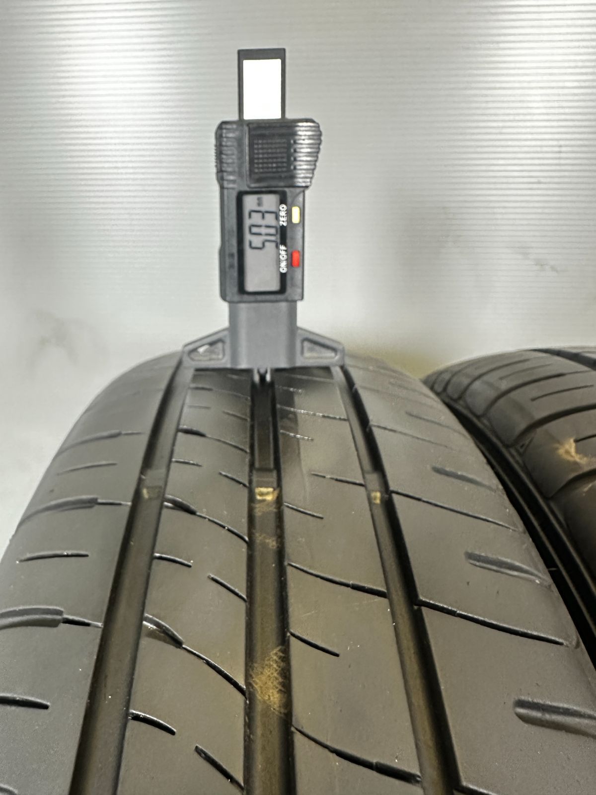 DUNLOP 中古タイヤ サマータイヤ ホイールセット 4本セット 165