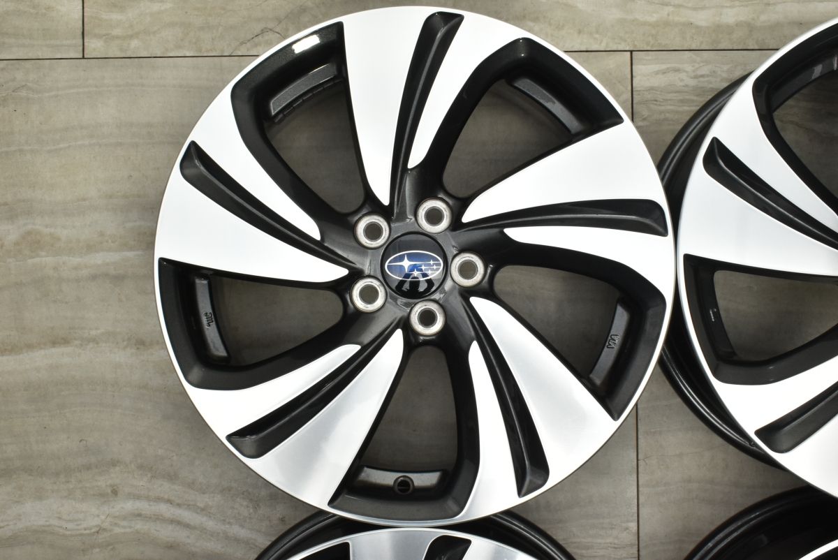 美品】スバル XV 純正 17in 7J +55 PCD100 4本セット フォレスター