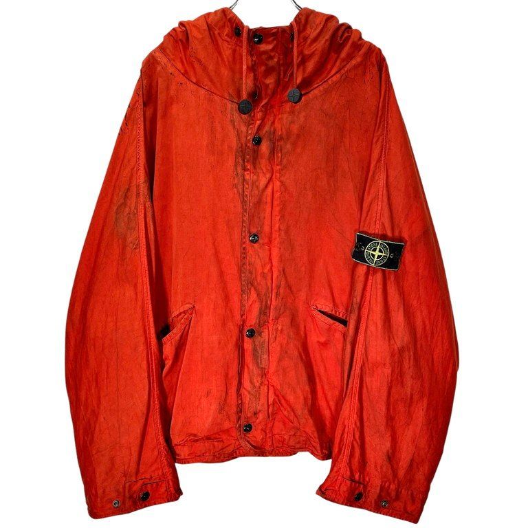 STONE ISLAND 88SS RASO GOMMATO コーティングハイネックフーデッド