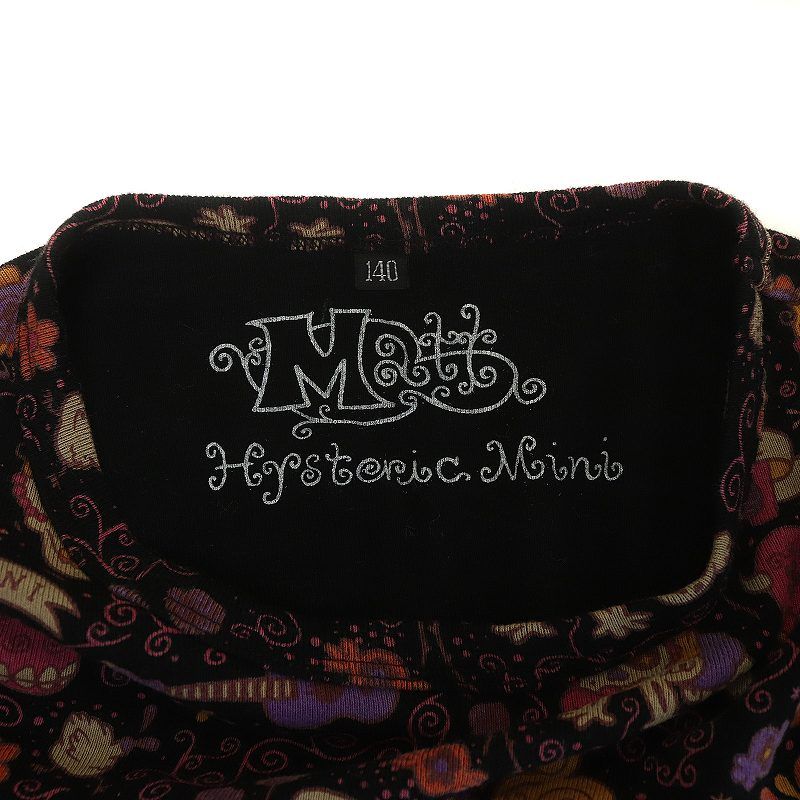 ヒステリックミニ Hysteric MINI ヒスミニ Tシャツ カットソー Uネック 