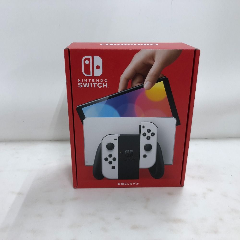 02w03165 Nintendo Switch 有機ELモデル Joy-Con(L)/(R) ホワイト 本体セット ※未使用品 【中古品】 -  メルカリ