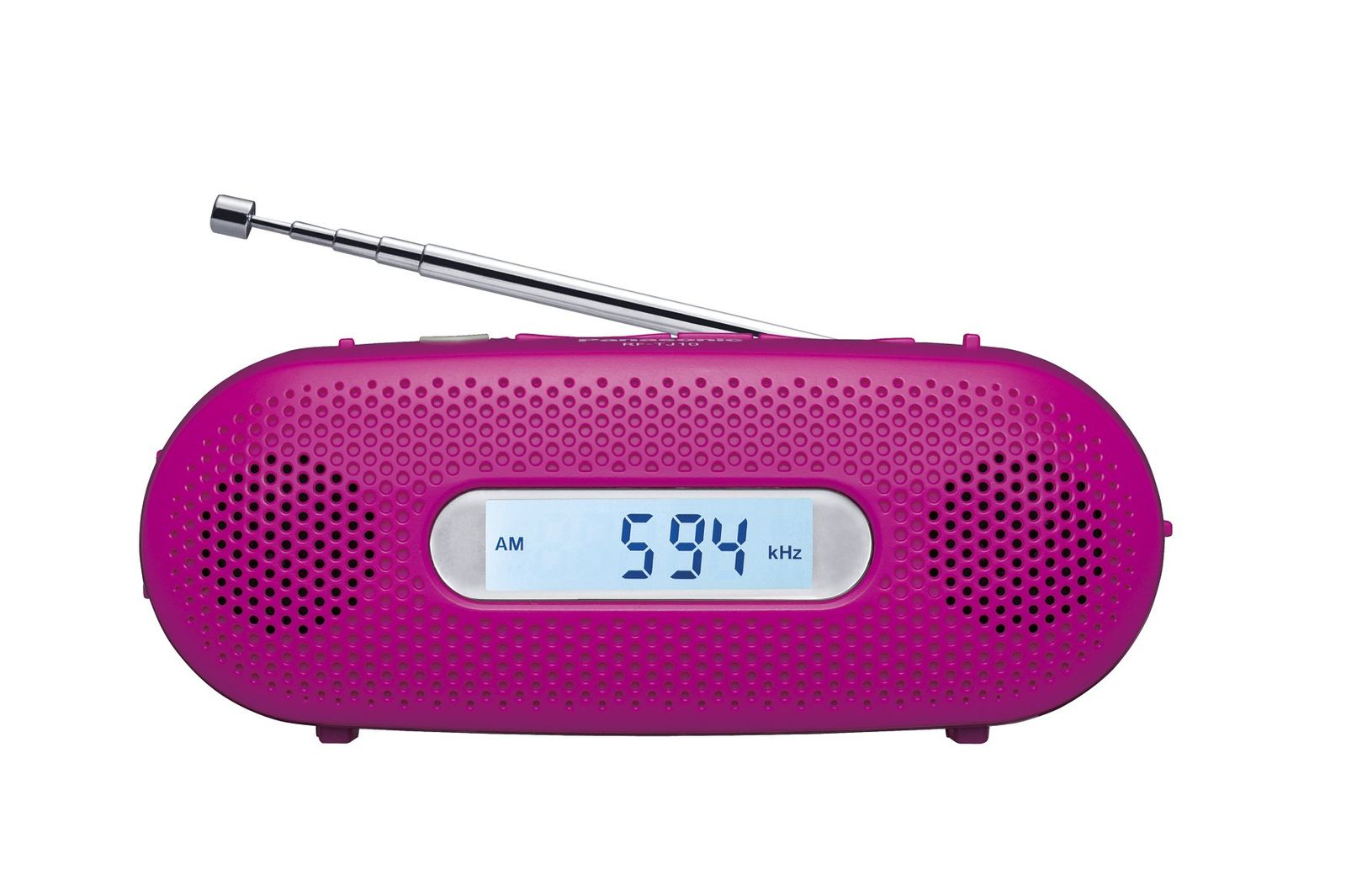 パナソニック FM|AM 2バンドレシーバー 手回し充電ラジオ ピンク RF-TJ10-P