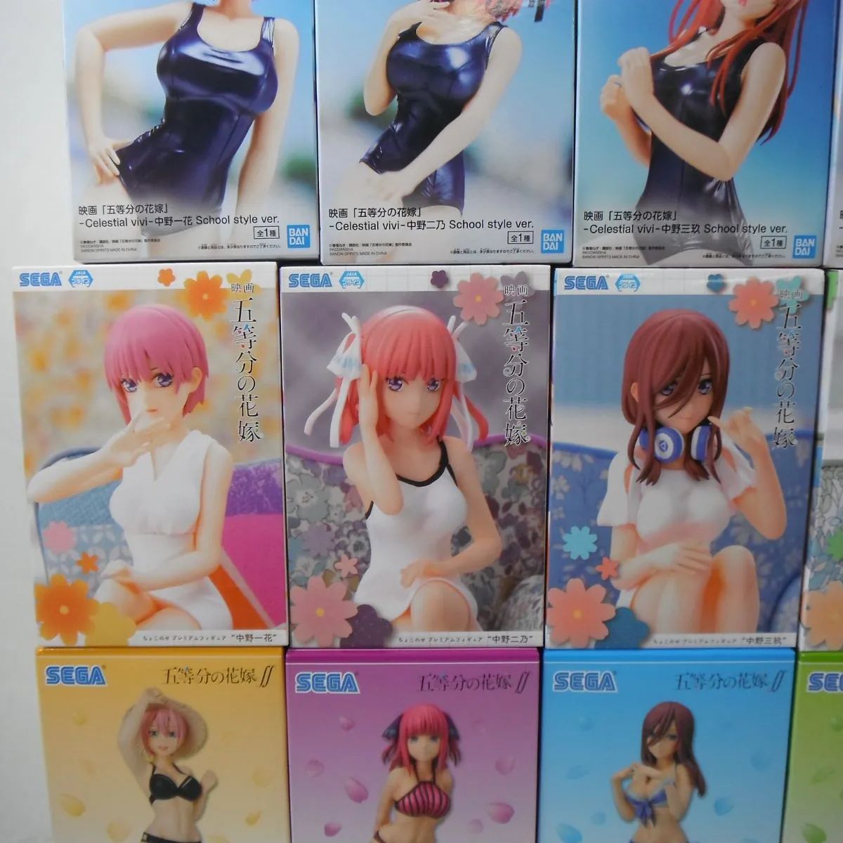 27 五等分の花嫁 フィギュア 15点セット まとめ売り 未開封 - メルカリ