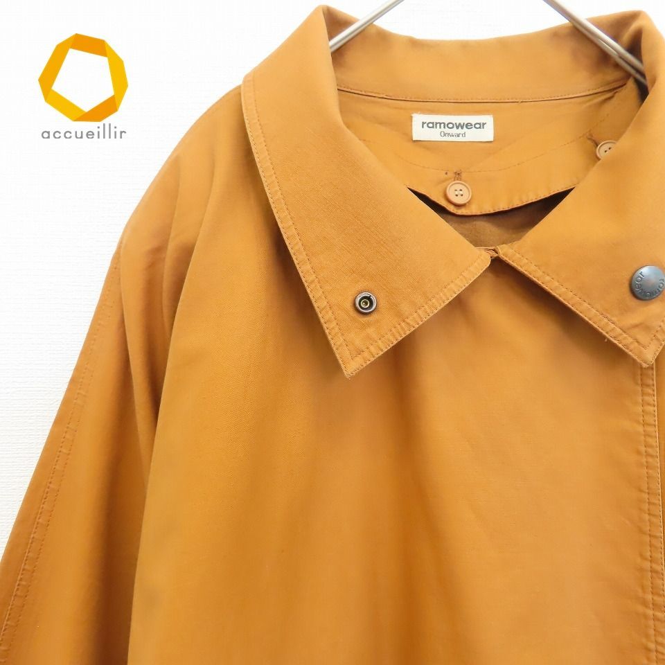 オンワード ramowear ヴィンテージ コート ロングコート ライナー  