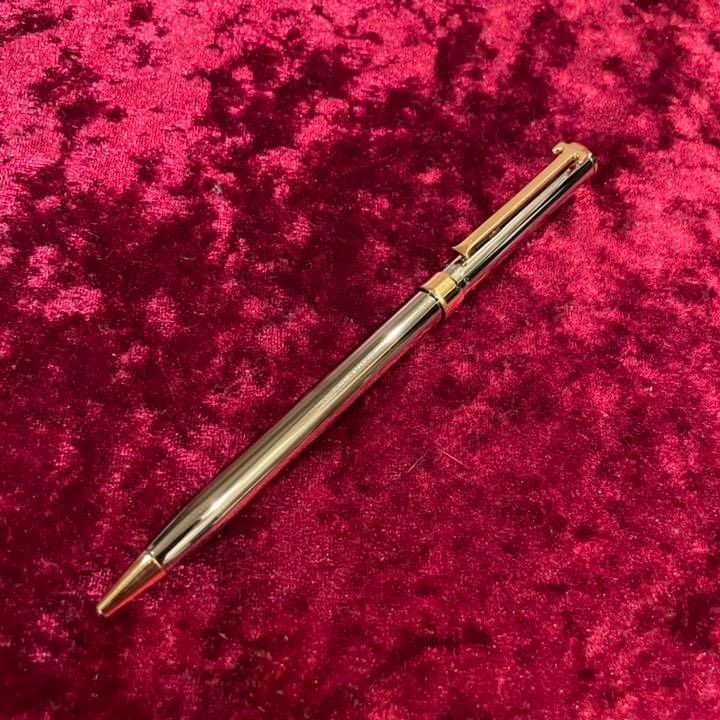 Tiffany ティファニー Tクリップ コンビ ボールペン 筆記具