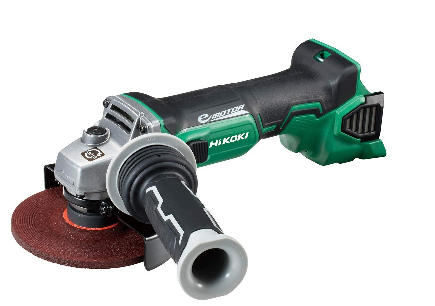 本体のみ HiKOKI(ハイコーキ) 18V コードレスディスクグラインダ 充電式 ブレーキ付き 砥石径125mm 蓄電池、充電器、ケース別売り 本体のみ G18DBBVL(NN)(L125)