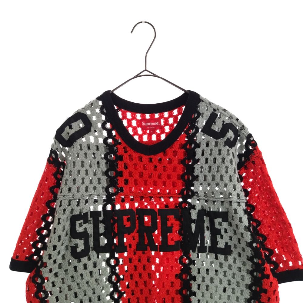 SUPREME (シュプリーム) 23SS Crochet Football Jersey クロシェ