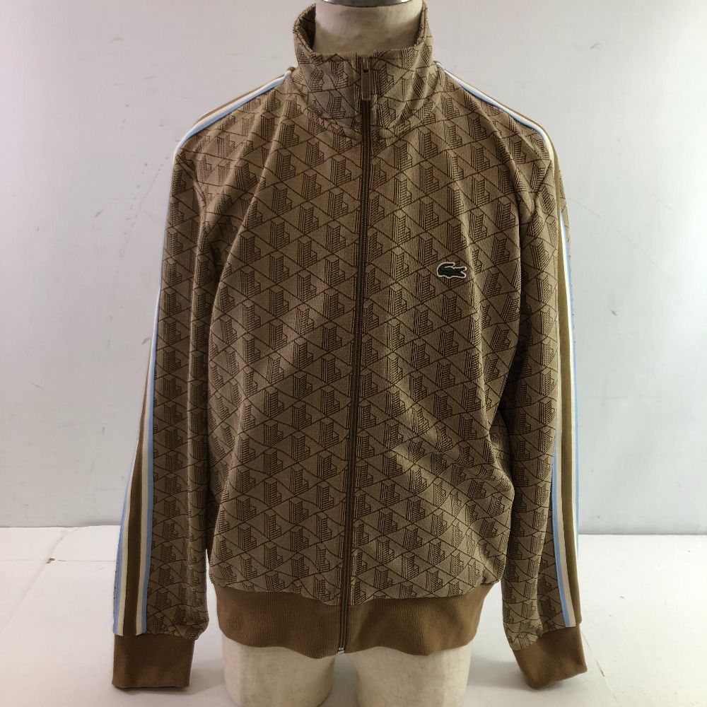 04w3161∞※【中古】 LACOSTE ラコステ モノグラムジャカードトラック 