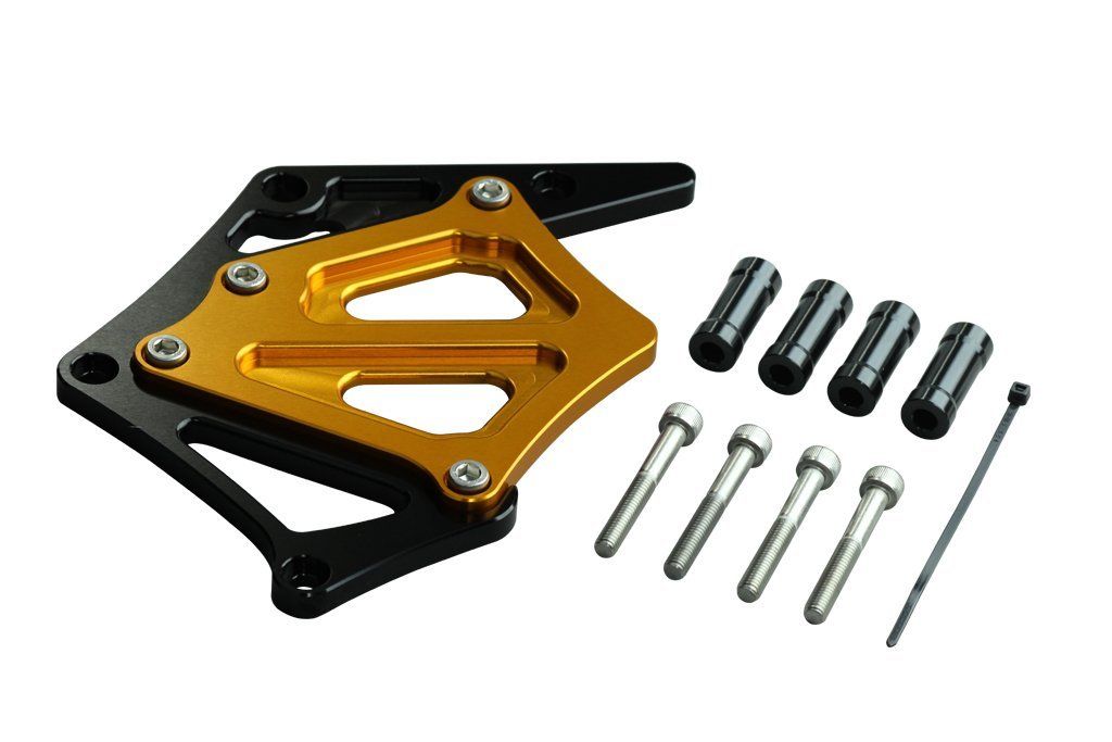 ポッシュフェイス POSH FAITH バイク用品 スプロケットカバー ブラック|ゴールド CB400SF V-TECH2|3 CB400SB SUPER BOL D OR 051201-46