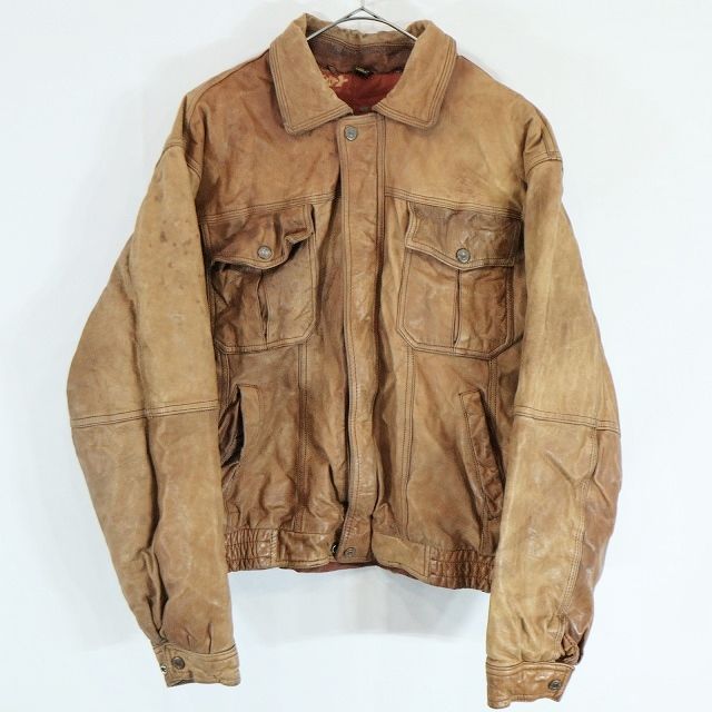 90s Levi's リーバイス レザージャケット 革ジャン アメカジ