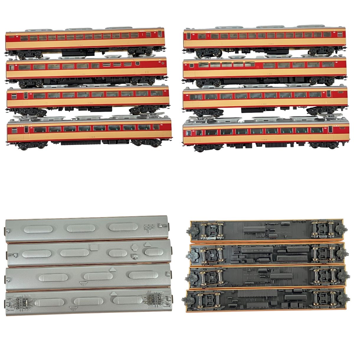 KATO Nゲージ 151系 こだま・つばめ 基本 8両セット 10-530